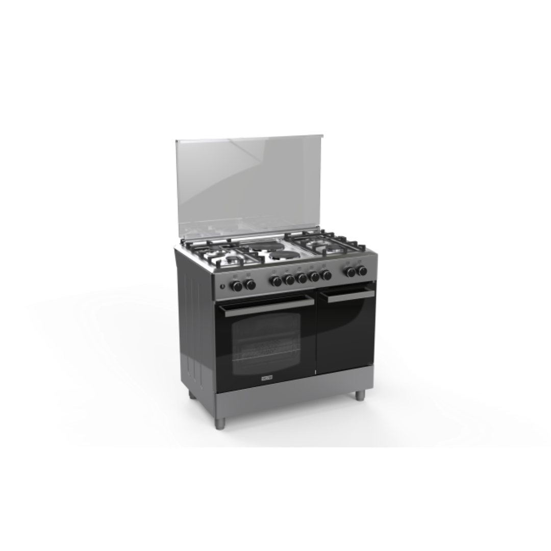 SOLSTAR SO-951DKPINBSS-90CM, 5G, Electric Oven with Digital Timer, INOX